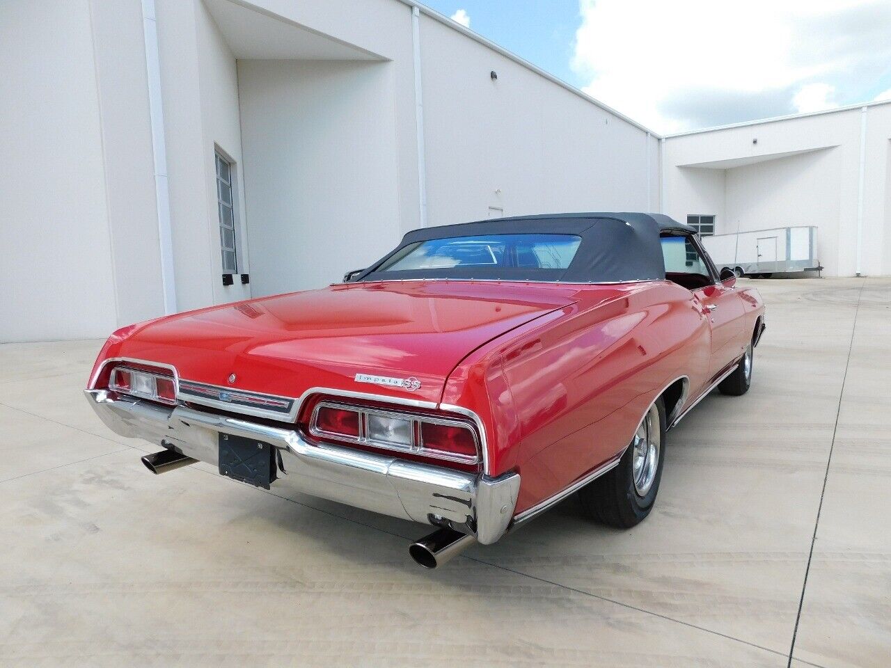 Chevrolet-Impala-Cabriolet-1967-Red-Red-98605-10