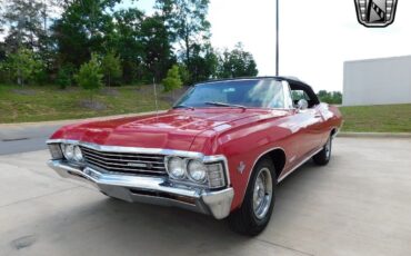 Chevrolet-Impala-Cabriolet-1967-Red-Red-98605-4