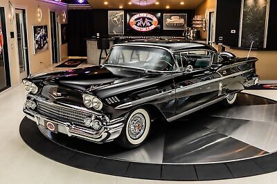 Chevrolet-Impala-Coupe-1958-Black-Black-73351-5