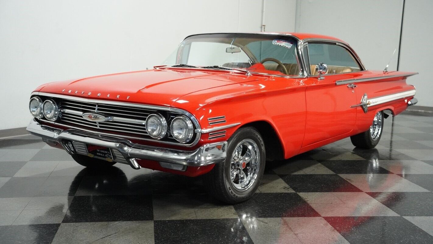 Chevrolet-Impala-Coupe-1960-Red-Tan-121024-5