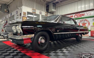 Chevrolet-Impala-Coupe-1963-Black-Black-129415-8