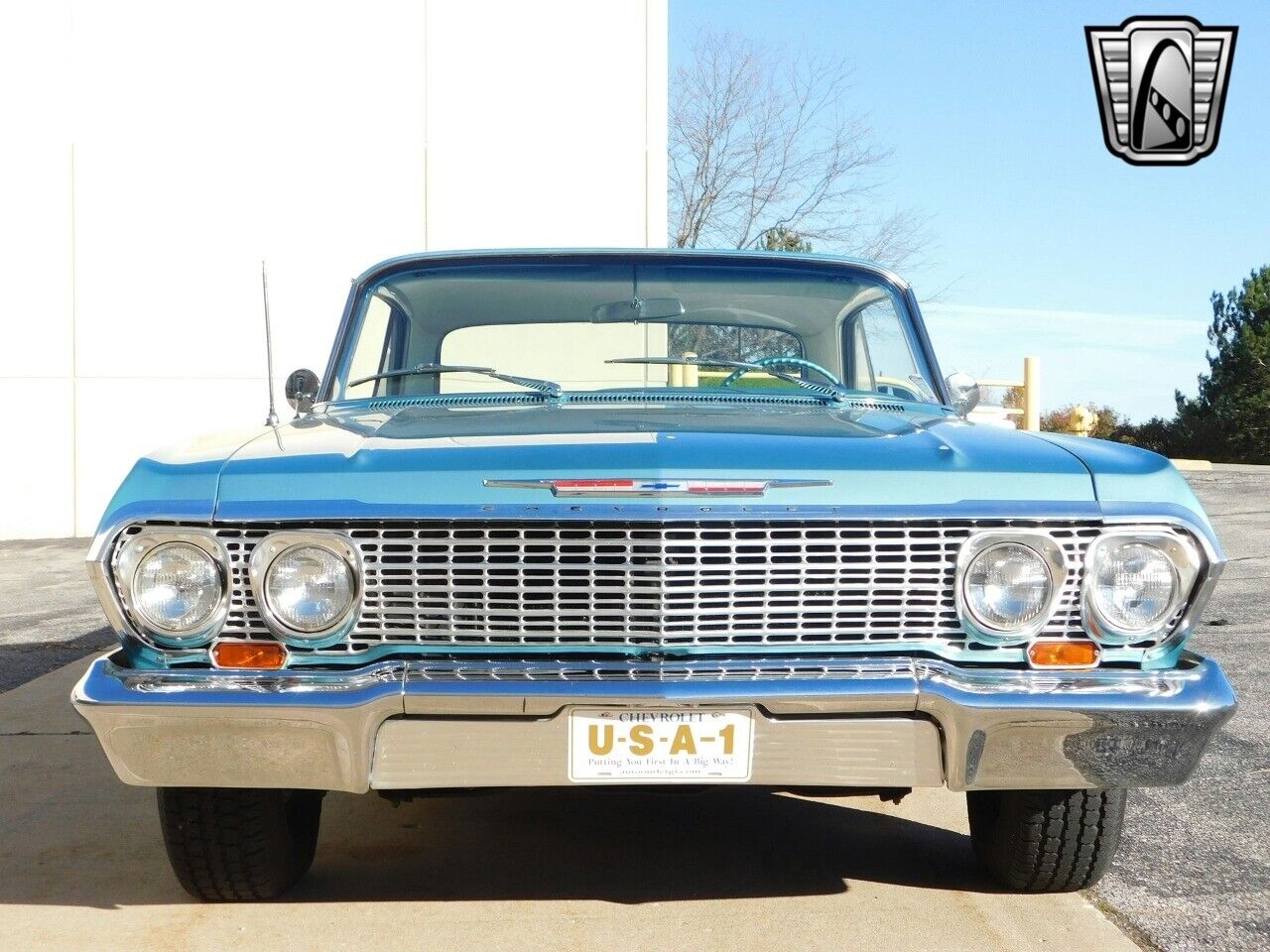 Chevrolet-Impala-Coupe-1963-Green-White-57143-5