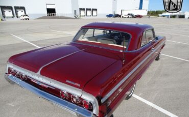 Chevrolet-Impala-Coupe-1964-Burgandy-White-104137-7