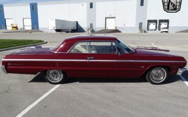 Chevrolet-Impala-Coupe-1964-Burgandy-White-104137-8