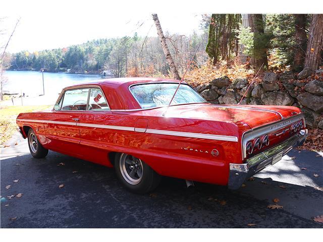 Chevrolet-Impala-Coupe-1964-Red-White-109653-1