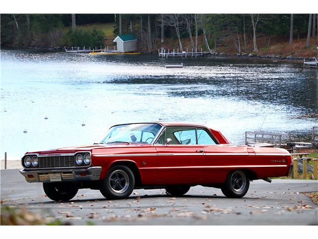 Chevrolet-Impala-Coupe-1964-Red-White-109653-33