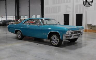 Chevrolet-Impala-Coupe-1965-Green-White-13959-5