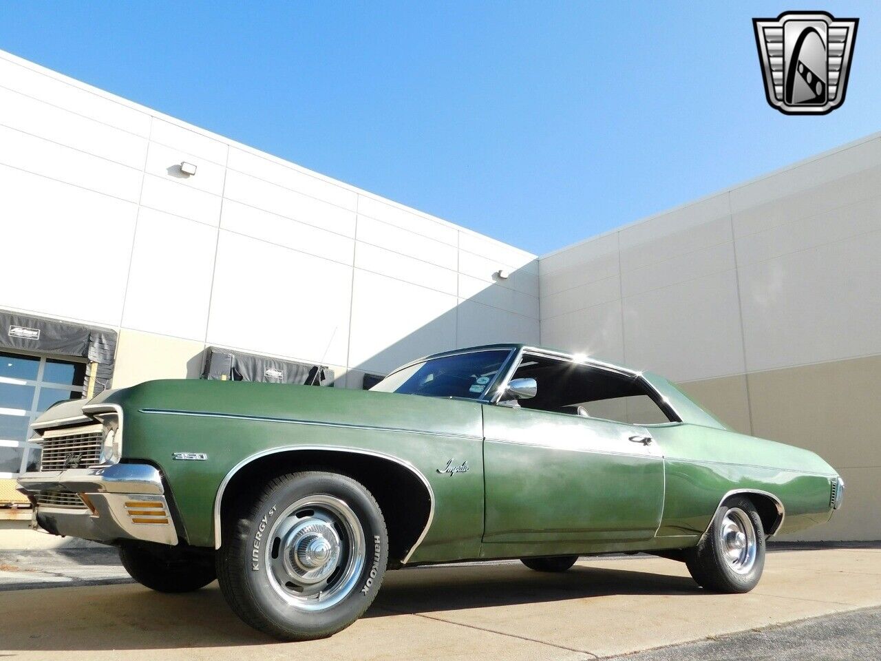 Chevrolet-Impala-Coupe-1970-Green-Green-22054-7