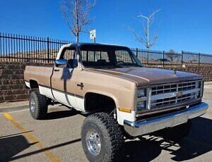 Chevrolet-K-10-Pickup-1985-Gold-Gray-209215-1