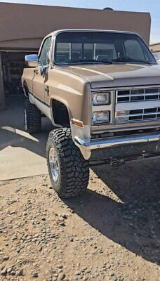 Chevrolet-K-10-Pickup-1985-Gold-Gray-209215-2