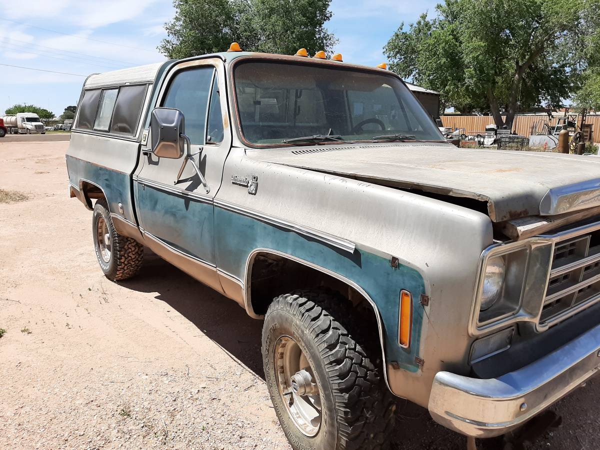 Chevrolet-K10-4x4-1978-silver-30577-1