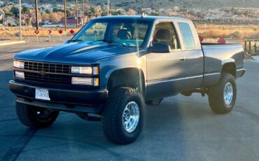 Chevrolet-K1500-1992-Gray-4023-1