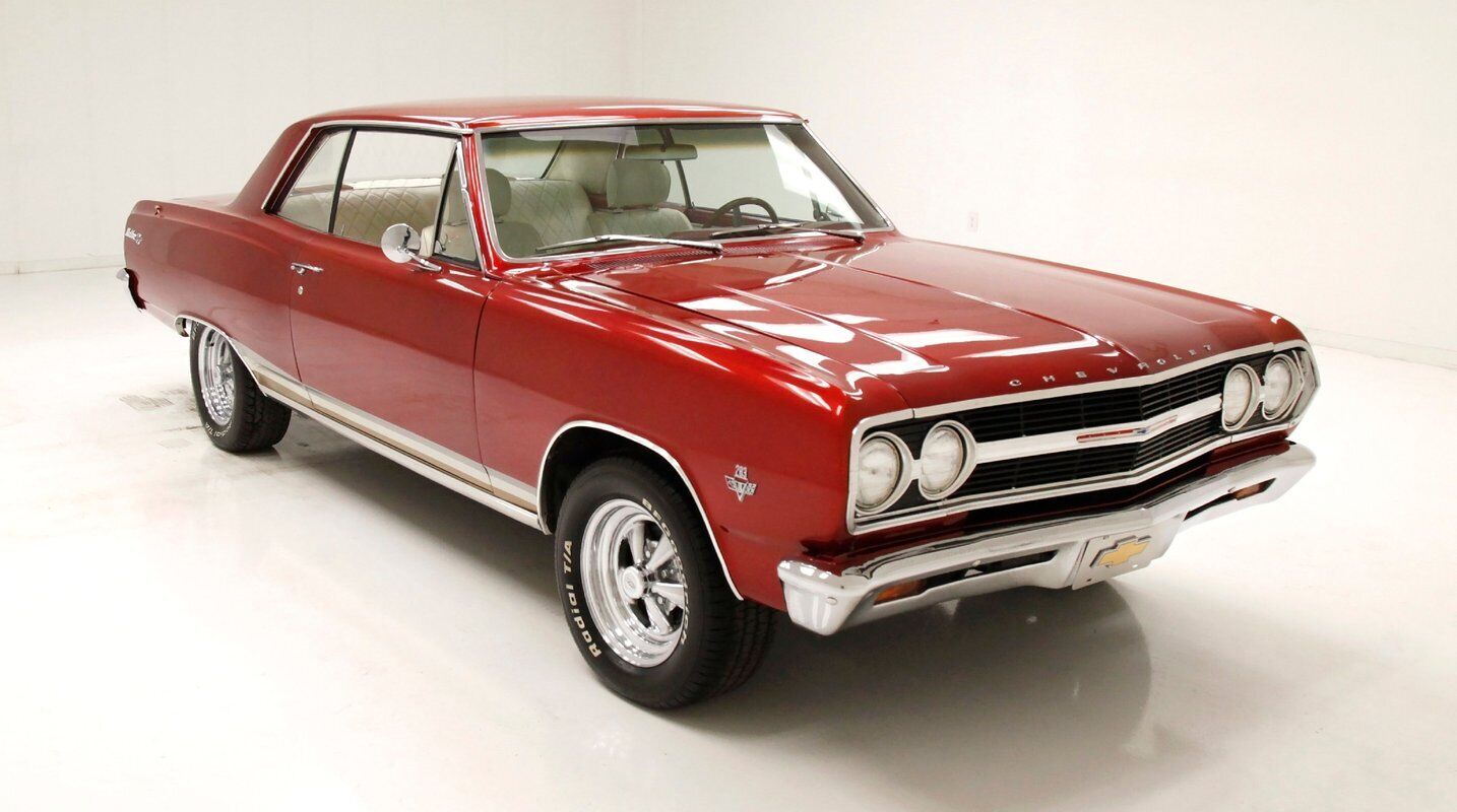 Chevrolet-Malibu-1965-Red-White-156230-5