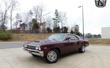 Chevrolet-Malibu-Coupe-1967-Maroon-Black-109368-2