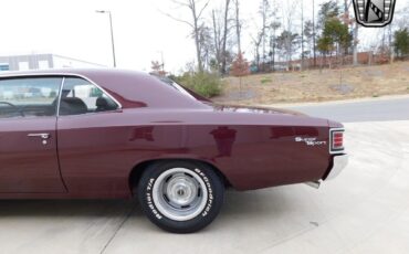 Chevrolet-Malibu-Coupe-1967-Maroon-Black-109368-7