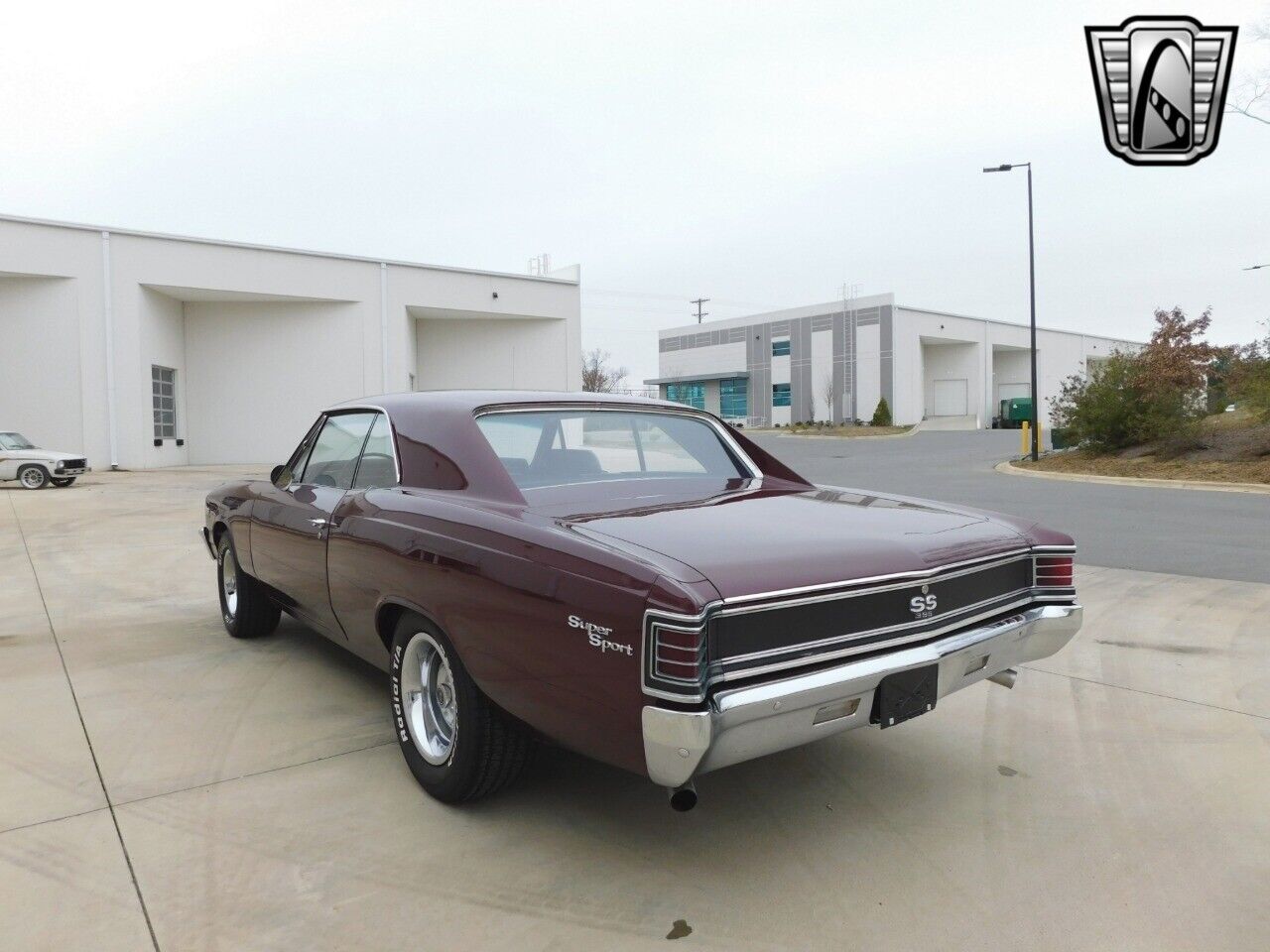 Chevrolet-Malibu-Coupe-1967-Maroon-Black-109368-8