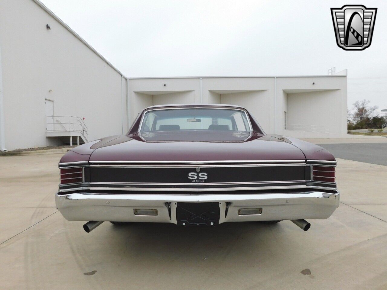 Chevrolet-Malibu-Coupe-1967-Maroon-Black-109368-9