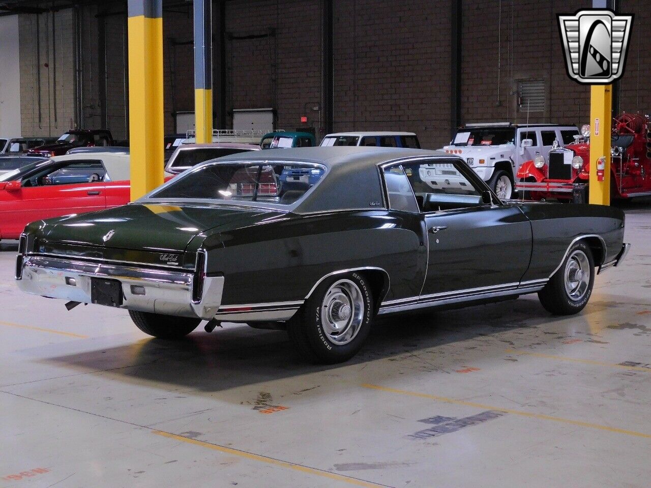 Chevrolet-Monte-Carlo-Coupe-1971-Green-Green-69205-4