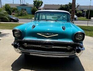 Chevrolet-Nomad-Break-1957-Teal-Teal-2382-1