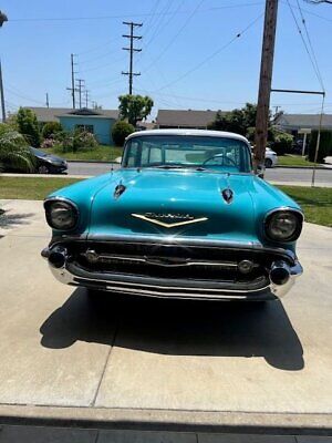 Chevrolet-Nomad-Break-1957-Teal-Teal-2382-1