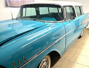 Chevrolet-Nomad-Break-1957-Teal-Teal-2382-2