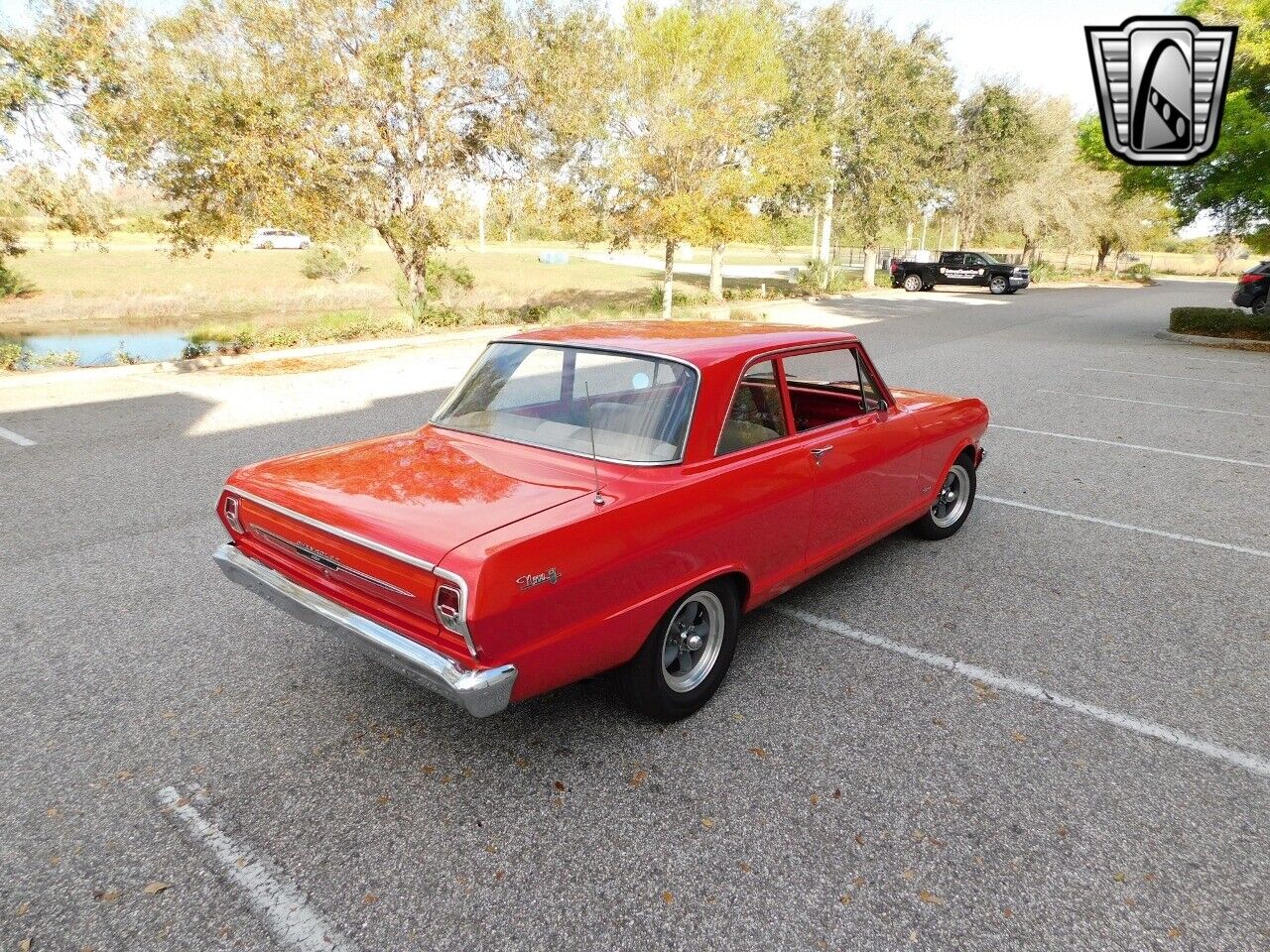 Chevrolet-Nova-1963-Red-Tan-52193-7