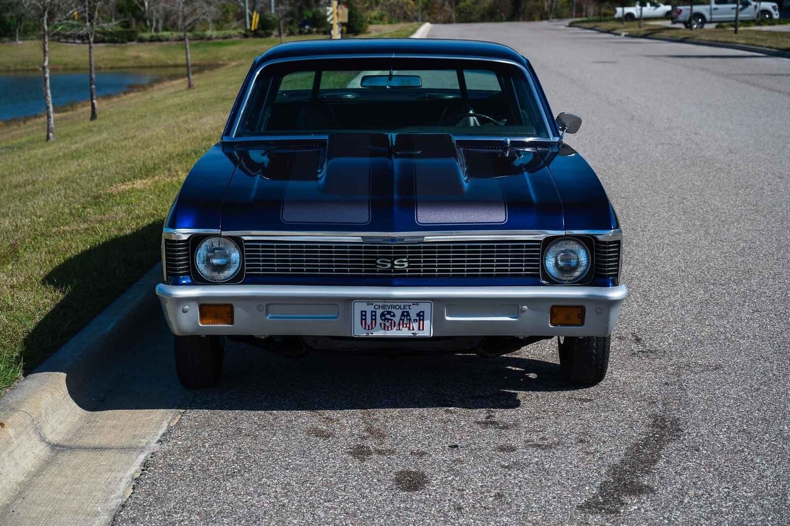 Chevrolet-Nova-1972-Blue-Black-119425-9