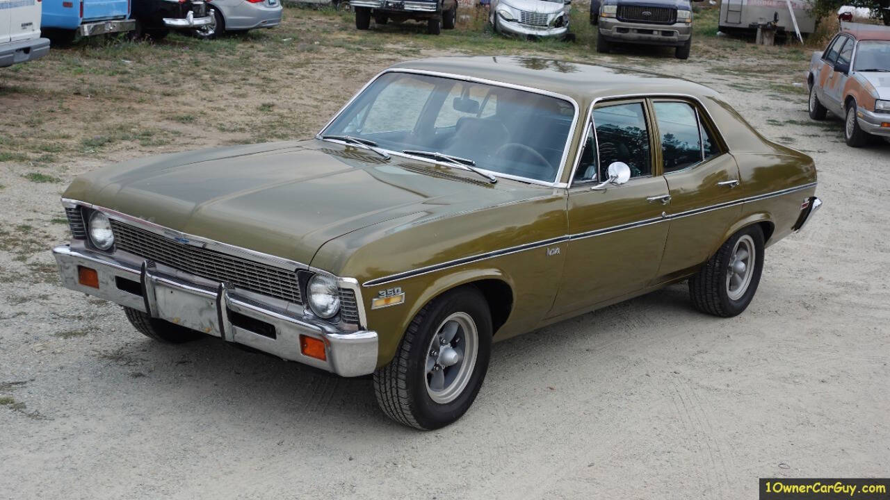 Chevrolet-Nova-Berline-1972-Green-Black-135708-18