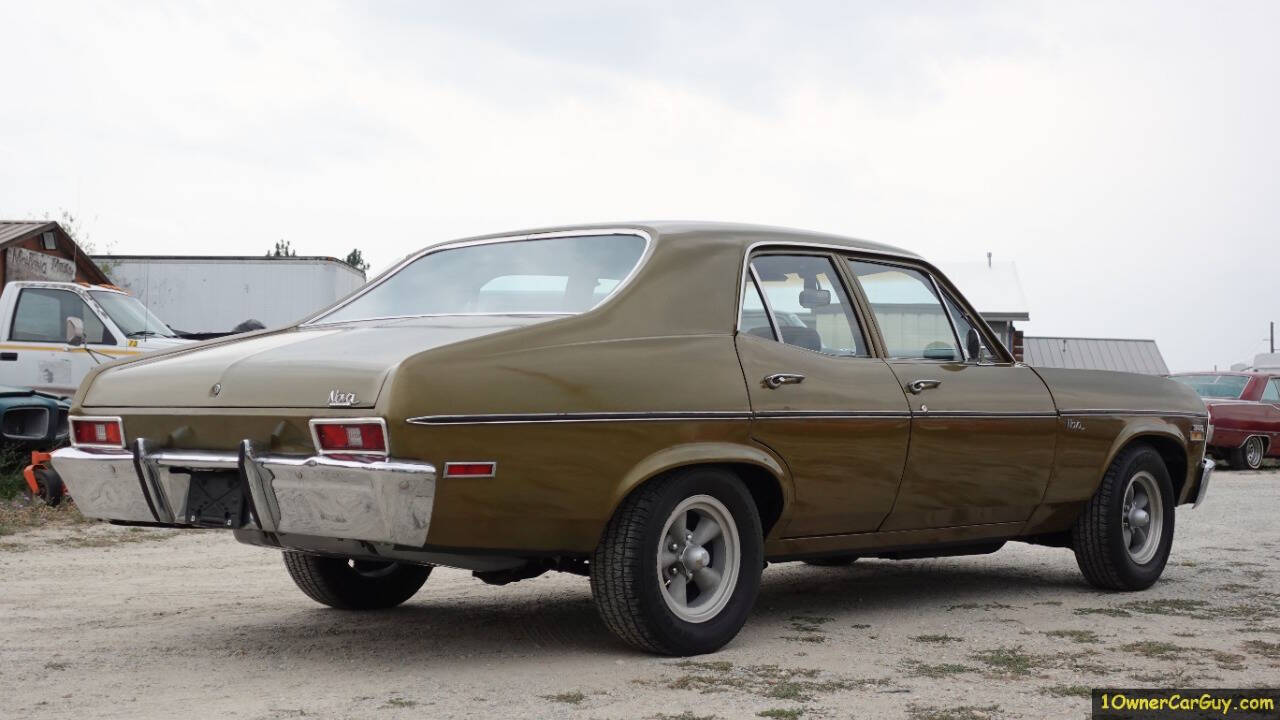 Chevrolet-Nova-Berline-1972-Green-Black-135708-23