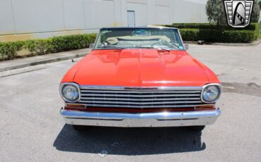 Chevrolet-Nova-Cabriolet-1963-Red-Beige-99868-2