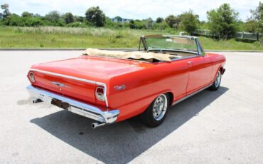 Chevrolet-Nova-Cabriolet-1963-Red-Beige-99868-7