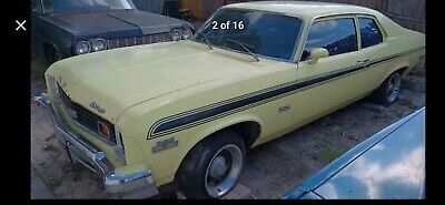 Chevrolet-Nova-Coupe-1973-Yellow-251058-1