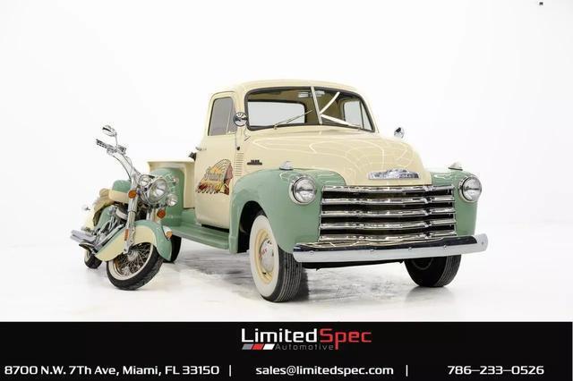 Chevrolet-Other-Pickups-1953-Green-Beige-84610-2