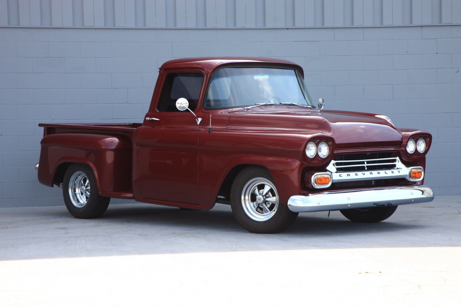 Chevrolet-Other-Pickups-1959-maroon-Black-99999-2