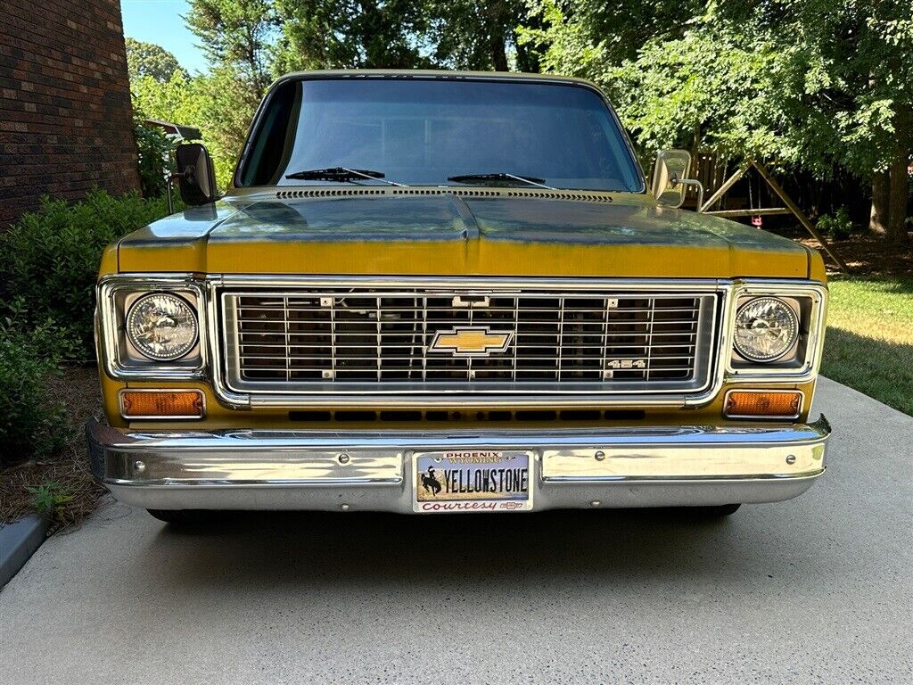 Chevrolet-Other-Pickups-1973-Two-Tone-Tan-0-9