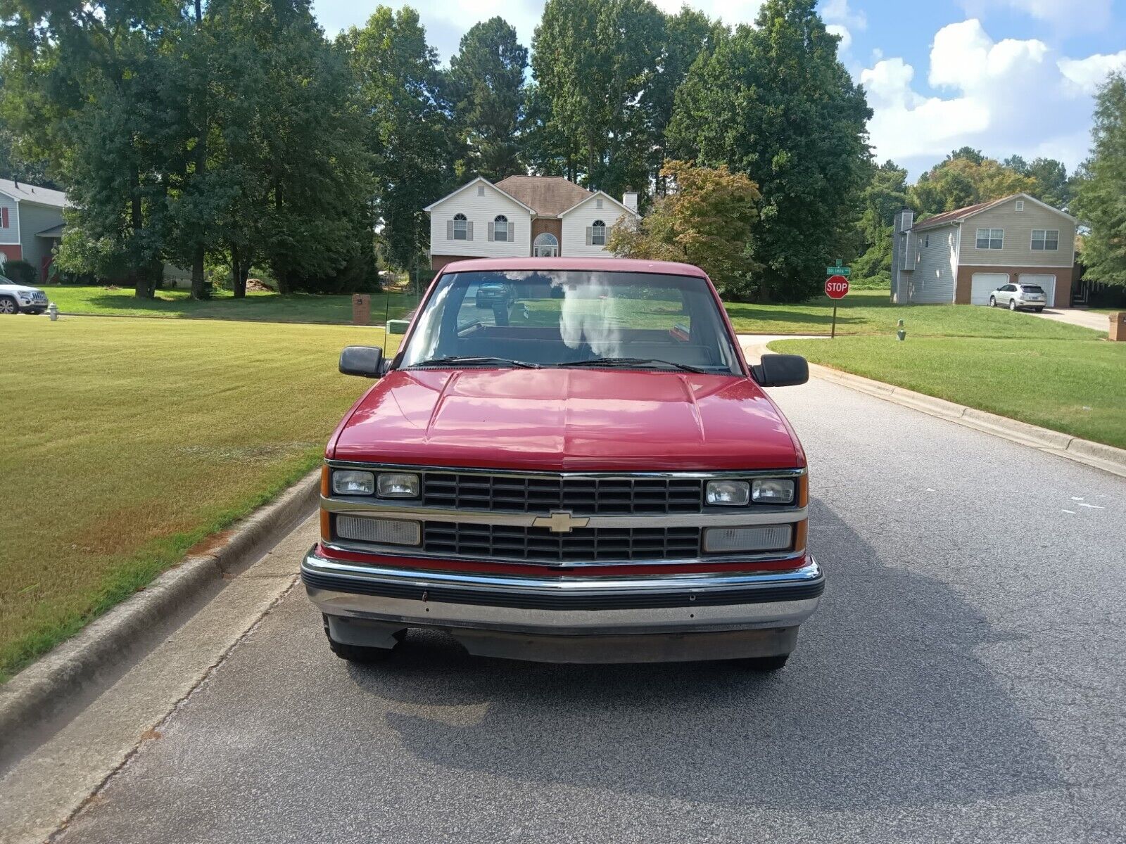 Chevrolet-Other-Pickups-1989-Red-Burgundy-273588-2