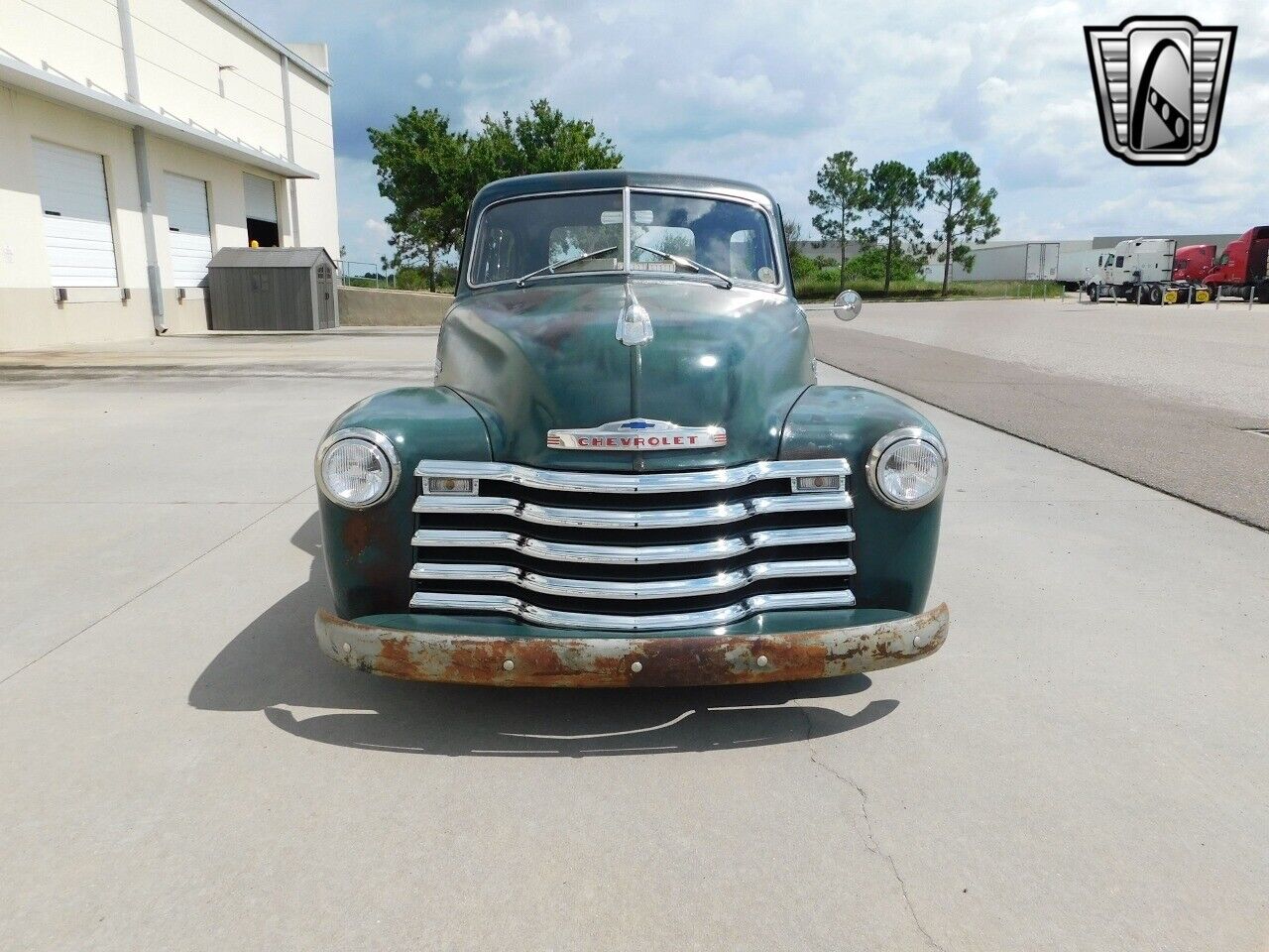 Chevrolet-Other-Pickups-Pickup-1950-Green-Tan-5457-2