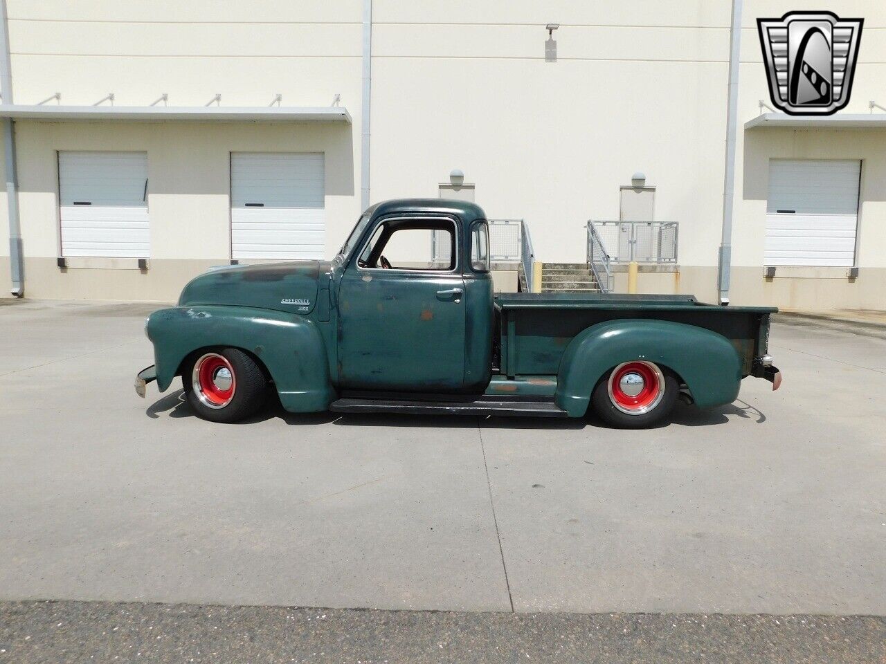 Chevrolet-Other-Pickups-Pickup-1950-Green-Tan-5457-5