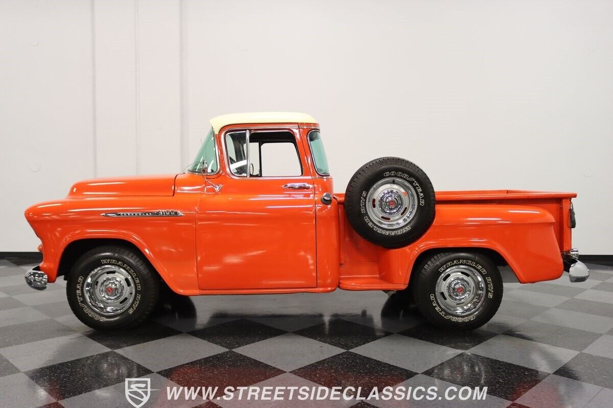 Chevrolet-Other-Pickups-Pickup-1956-Red-Gray-45-2