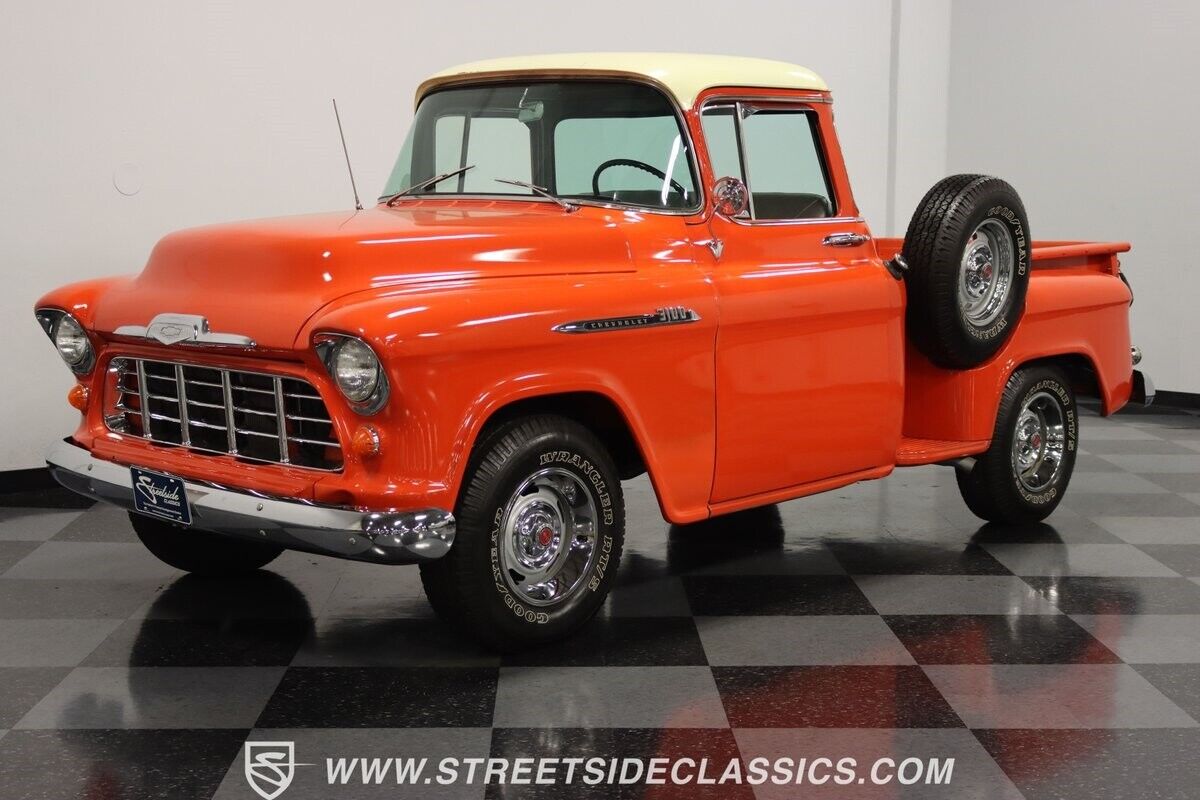 Chevrolet-Other-Pickups-Pickup-1956-Red-Gray-45-5