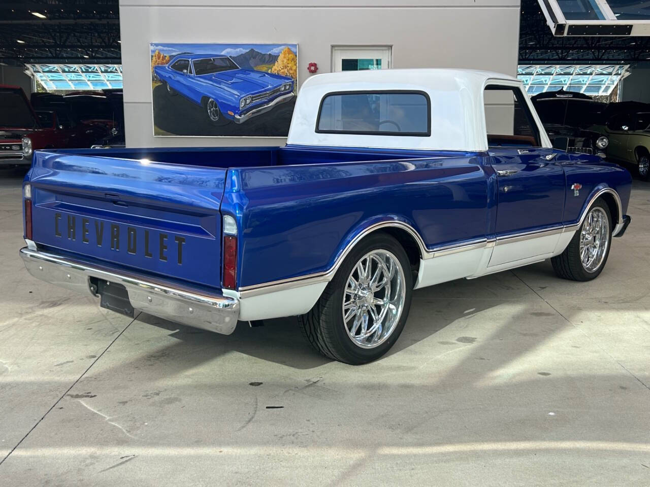 Chevrolet-Other-Pickups-Pickup-1967-Blue-Brown-1999-4