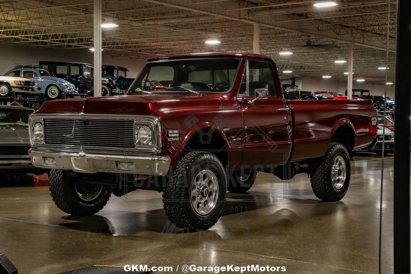 Chevrolet-Other-Pickups-Pickup-1972-Burgundy-Black-121266-2