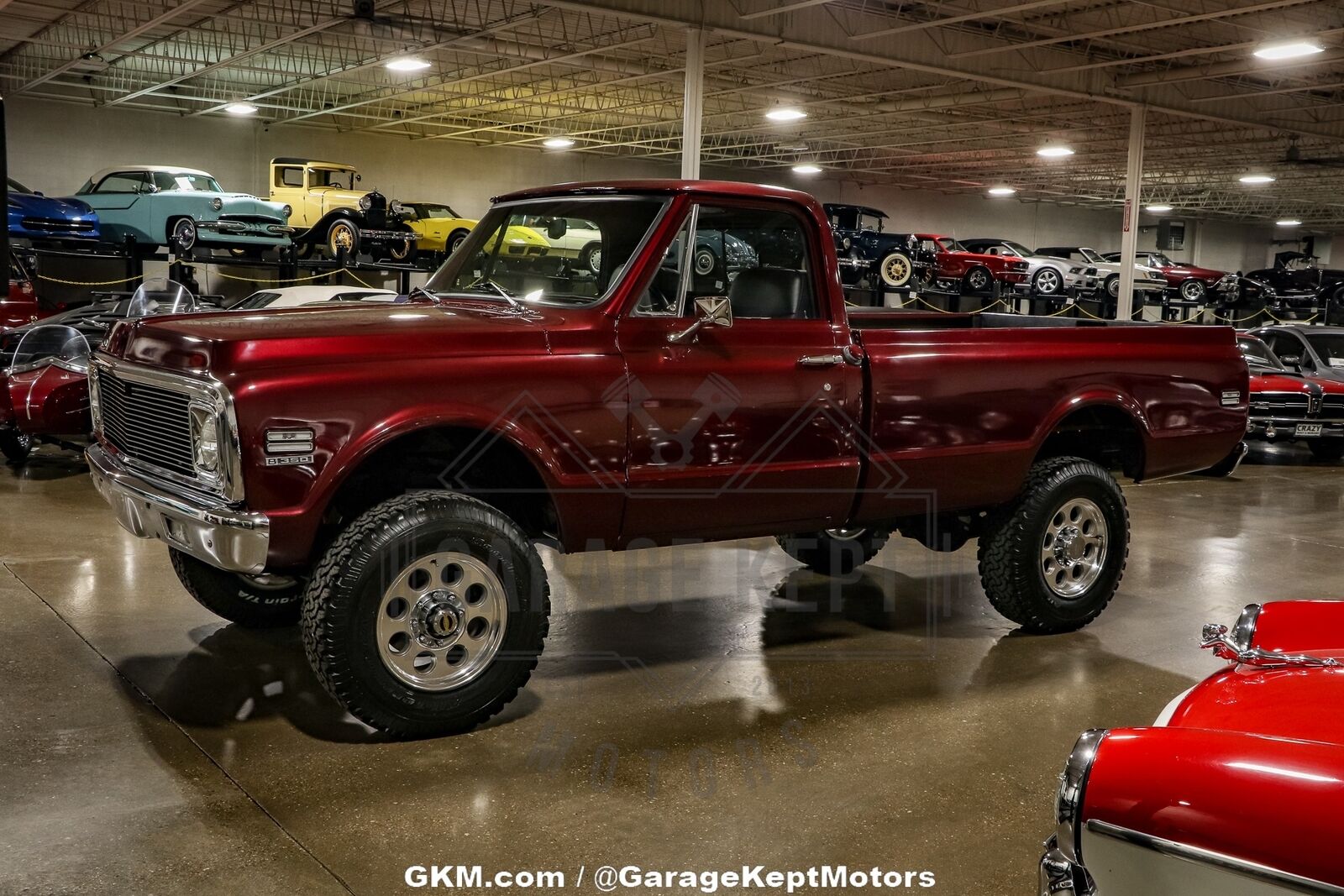 Chevrolet-Other-Pickups-Pickup-1972-Burgundy-Black-121266-3