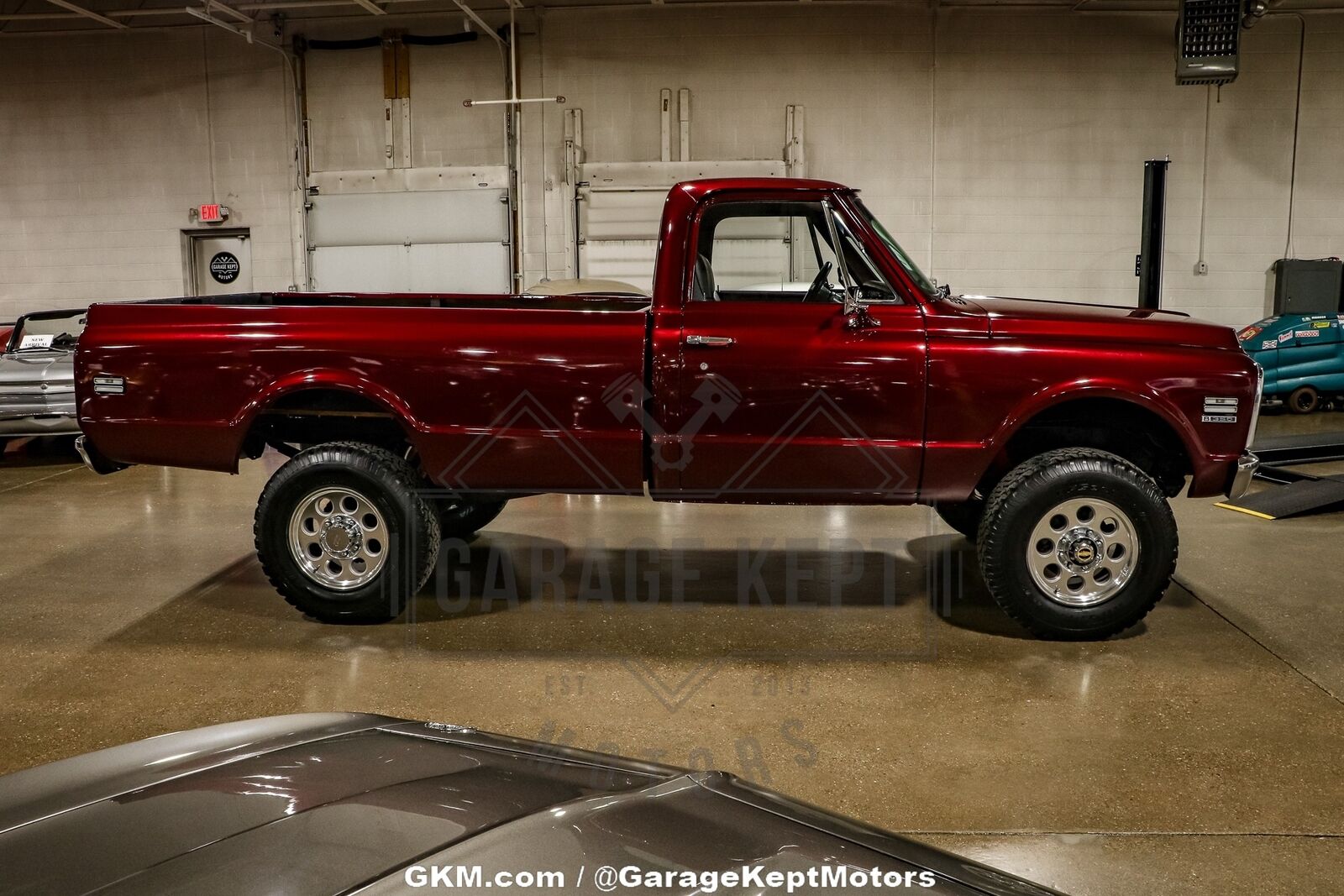 Chevrolet-Other-Pickups-Pickup-1972-Burgundy-Black-121266-9