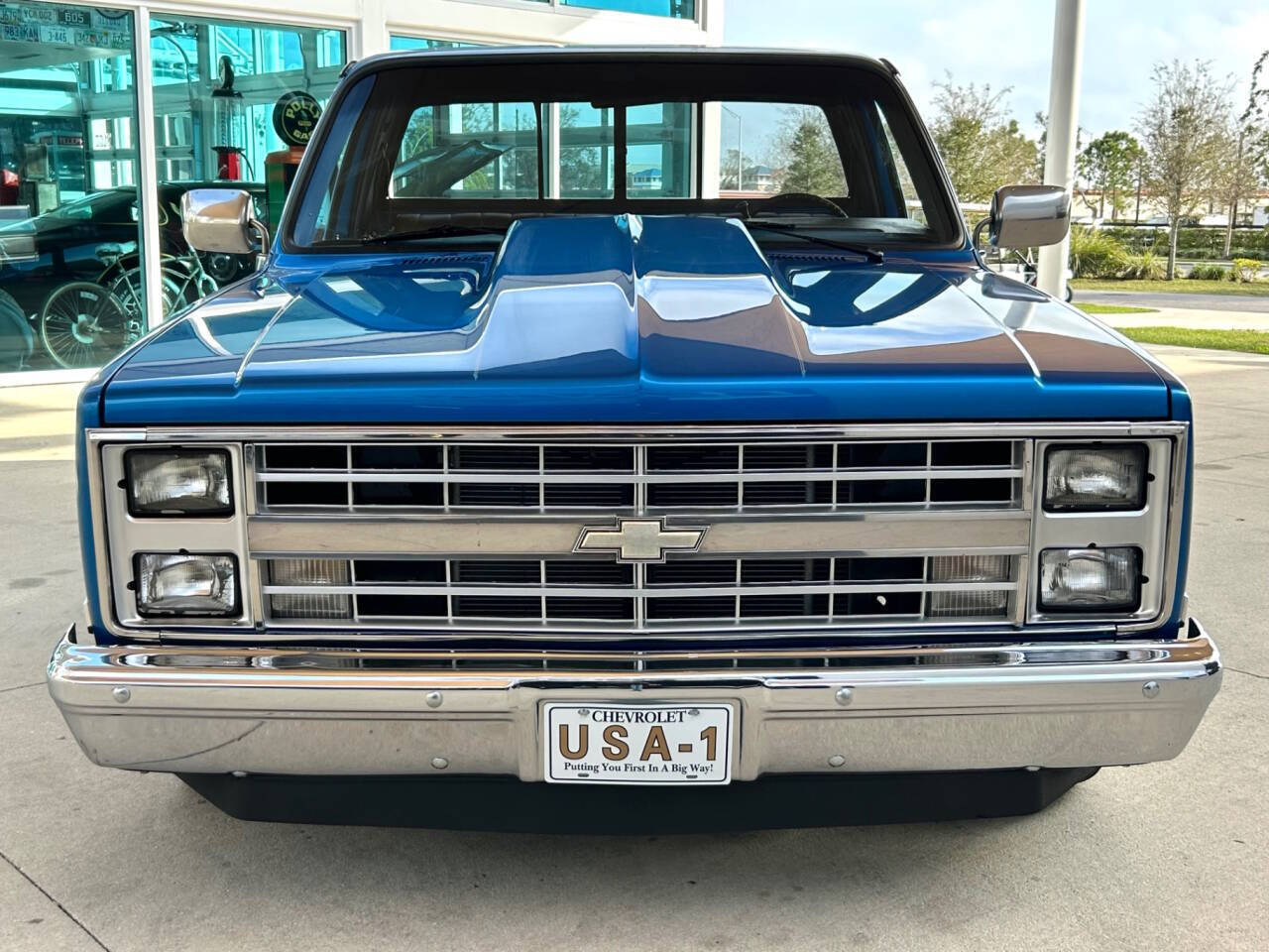 Chevrolet-Other-Pickups-Pickup-1981-Blue-Black-87387-1