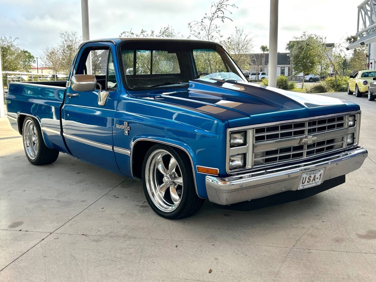 Chevrolet-Other-Pickups-Pickup-1981-Blue-Black-87387-2