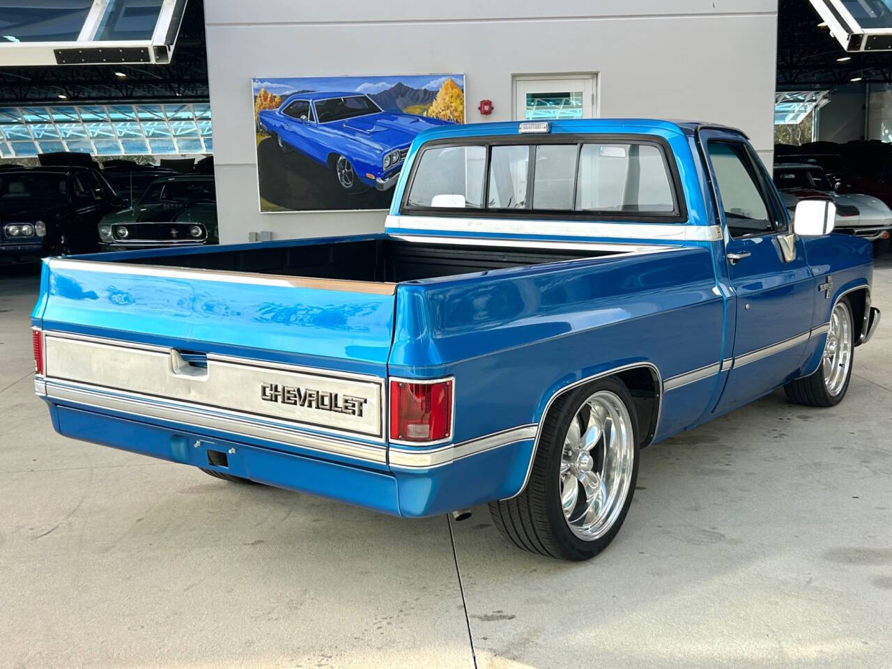 Chevrolet-Other-Pickups-Pickup-1981-Blue-Black-87387-4