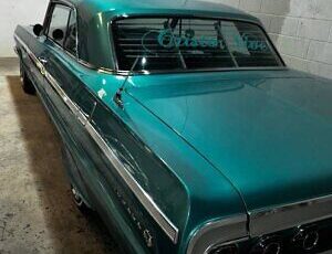 Chevrolet-SS-Coupe-1964-Teal-Black-128748-3