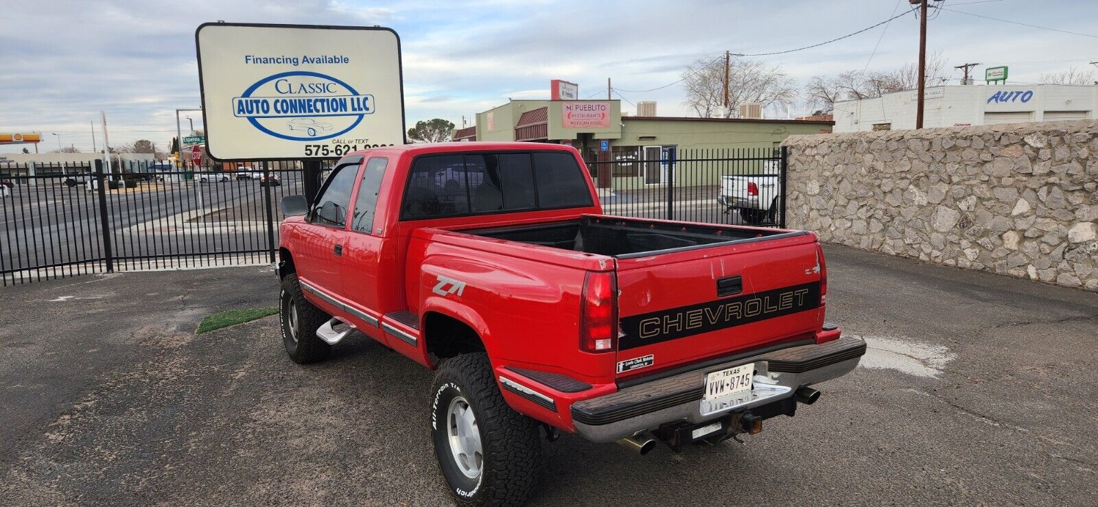 Chevrolet-Silverado-1500-1992-Red-Gray-215594-5