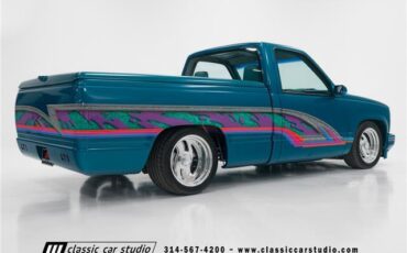 Chevrolet-Silverado-1500-1992-Teal-Turquoise-34-14